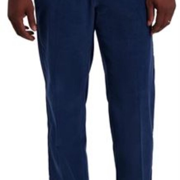 Haggar Mens 21 Wale Stretch Corduroy Expandable Waist Classic Fit, 40 W x 29 L - Picture 3 of 3